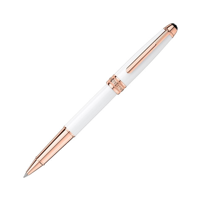 Caneta-Montblanc-Rollerball-Meisterstuck-White-Solitaire-Red-Gold-Classique-113324