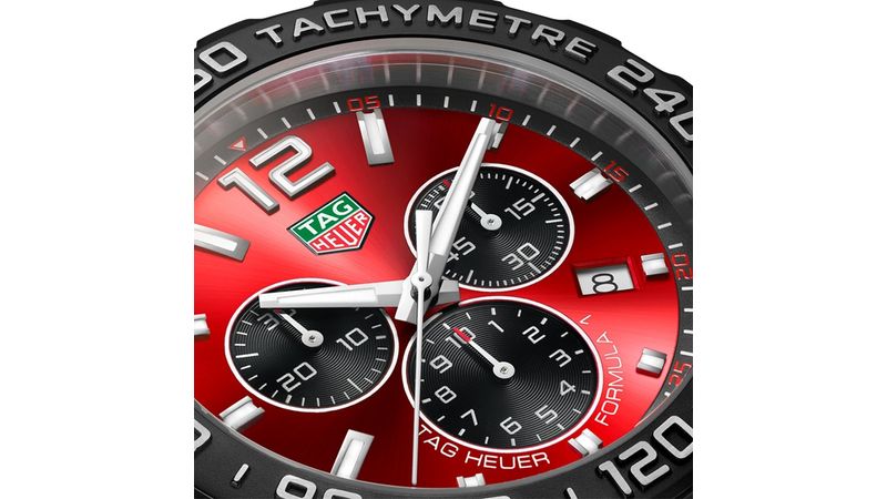 Rel gio TAG Heuer Formula 1 Cron grafo a quartzo 43 mm CAZ101AN.FT8055