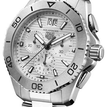 Relógio Tag Heuer AQUARECER PRO 200 AÇO MOST. CINZA 40MM CBP1111.BA0627