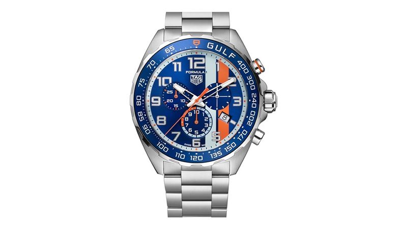 Rel gio Tag Heuer F rmula 1 Gulf 43 mm CAZ101AT.BA0842