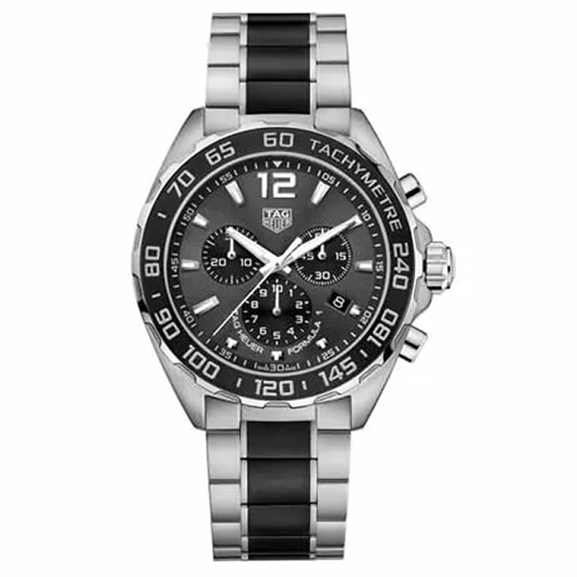 Relogio-TAG-Heuer-Formula-1-Calibre-Quartz-Masculino-Cinza-Aco-Ceramica-Preto-Cronografo