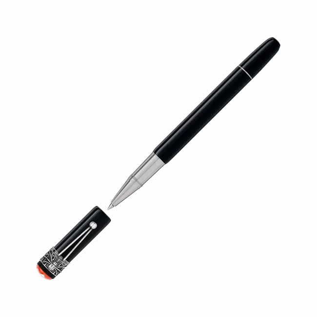 Caneta-Montblanc-Roller-Heritage-Rouge-Spider-Preta-117847