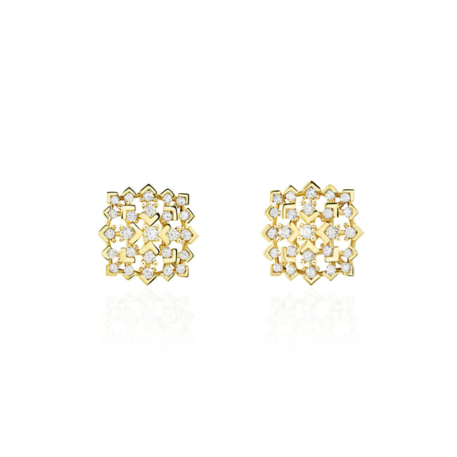 Brinco-Ouro-Amarelo-Quadrado-Pontos-de-Diamantes