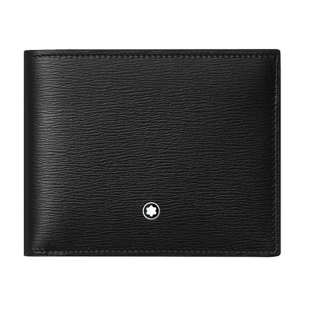 Carteira-Montblanc-Meisterstuck-Couro-Preto-6cc---129242