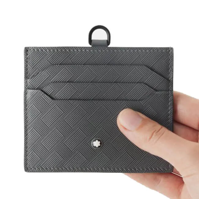 Porta-Cartoes-Montblanc-Extreme-Cinza-6cc---130259
