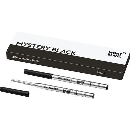 Refil Caneta Montblanc Esferográfica Mystery Black Broad - 128212
